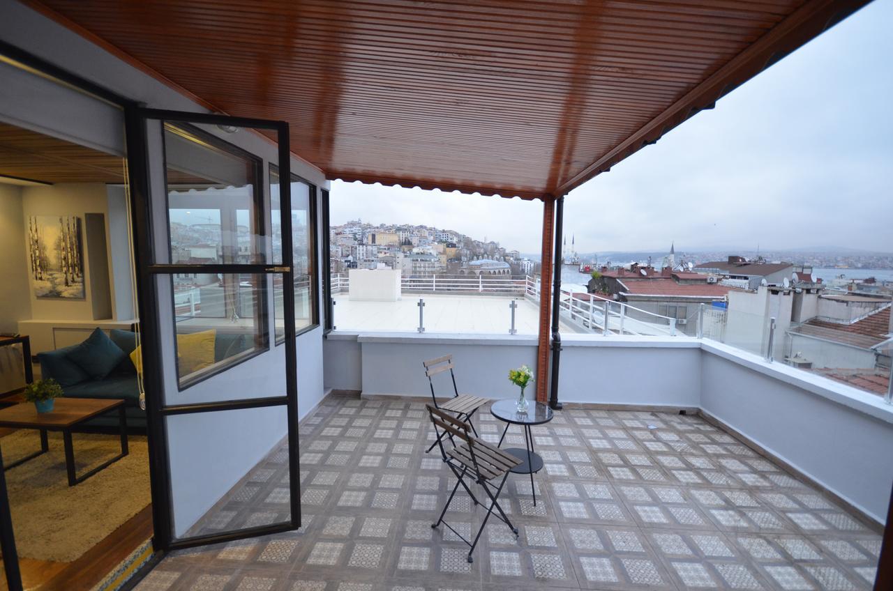 Uenver Galata Apart Istambul Exterior foto
