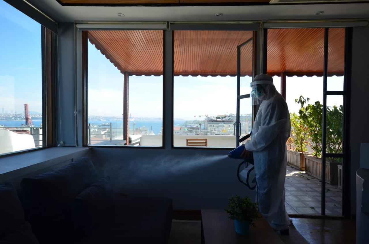 Uenver Galata Apart Istambul Exterior foto
